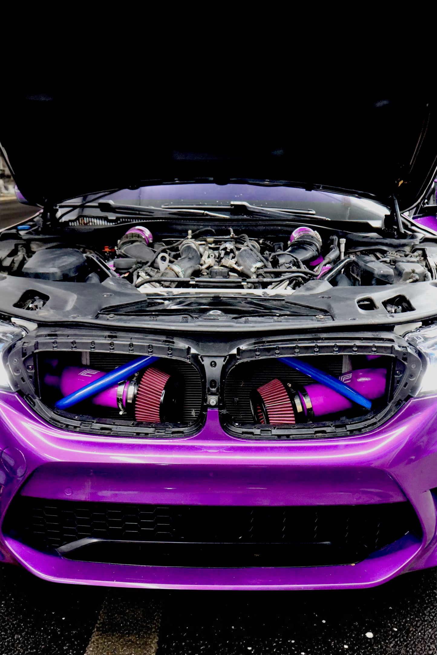 ICP Bmw N63R Front Mount Air Intakes 2015-2020