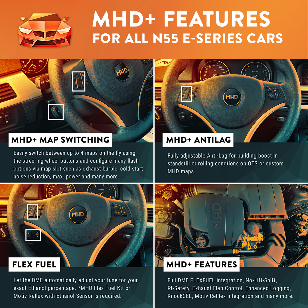MHD Super Tuning License: Ultimate Flash Tune for BMW N55e Engine