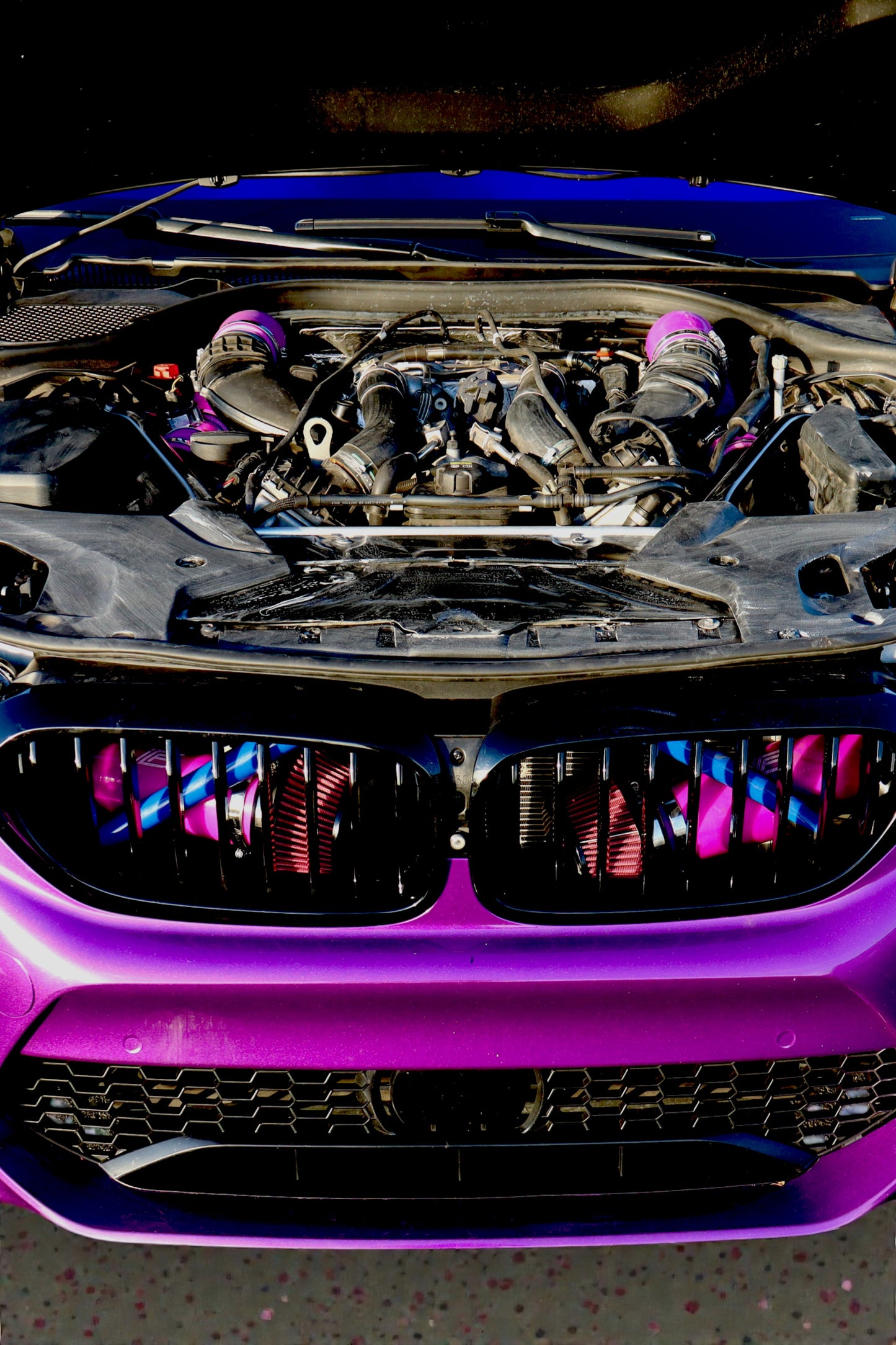 ICP Bmw N63R Front Mount Air Intakes 2015-2020